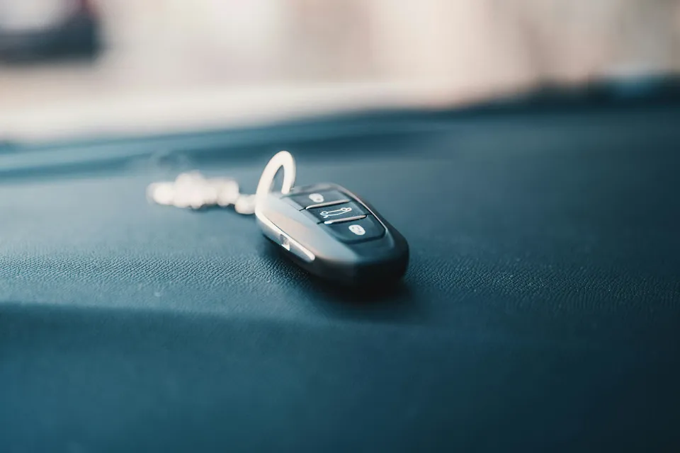 Clés du véhicule remises à Carrosserie Selles